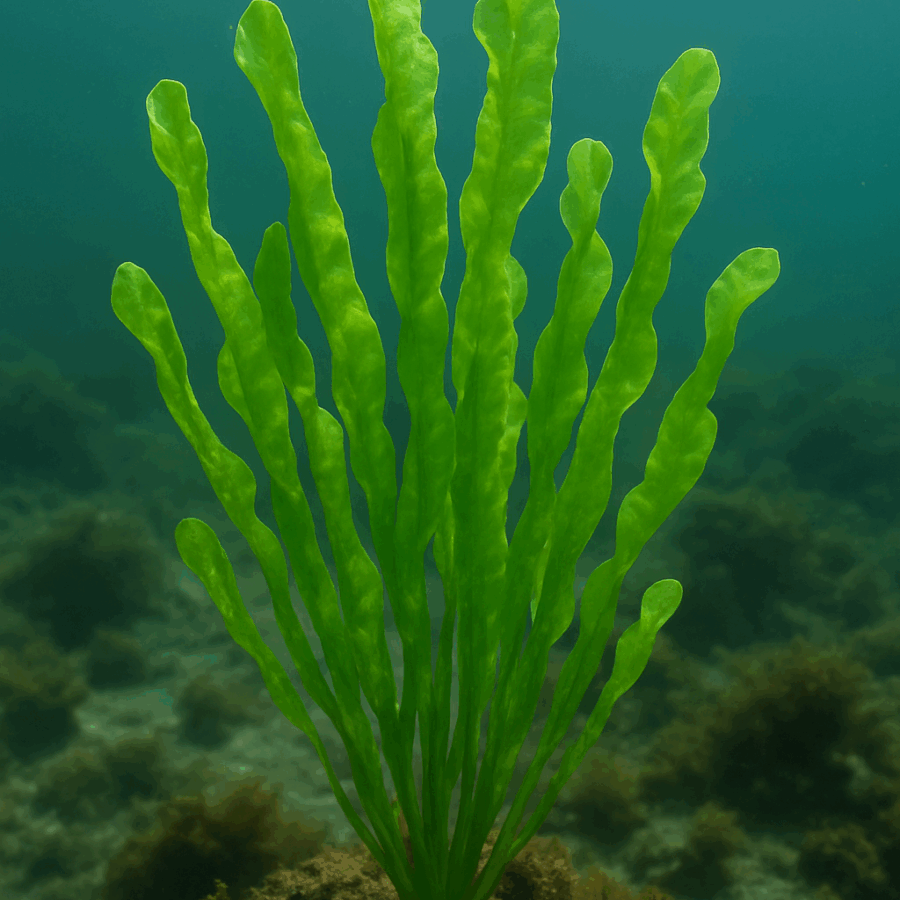 Algue verte Enteromorpha ou Ulva