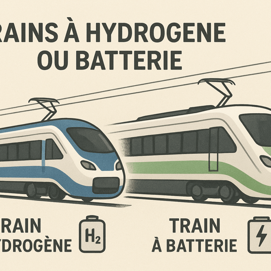 Trains à hydrogène ou batterie