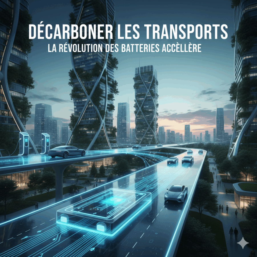 Décarboner les transports : la révolution des batteries accélère