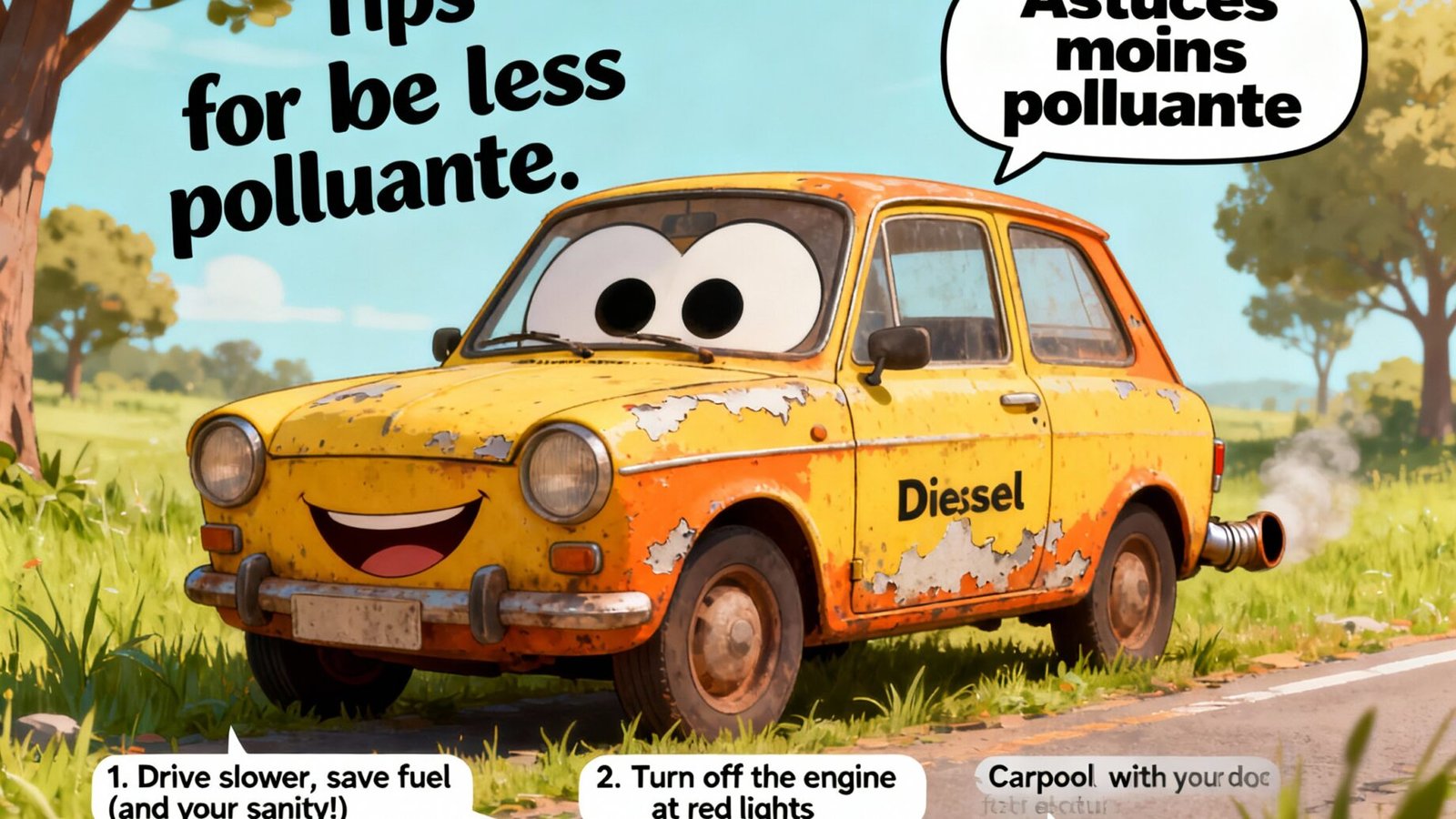 Rendre son moteur diesel moins polluant