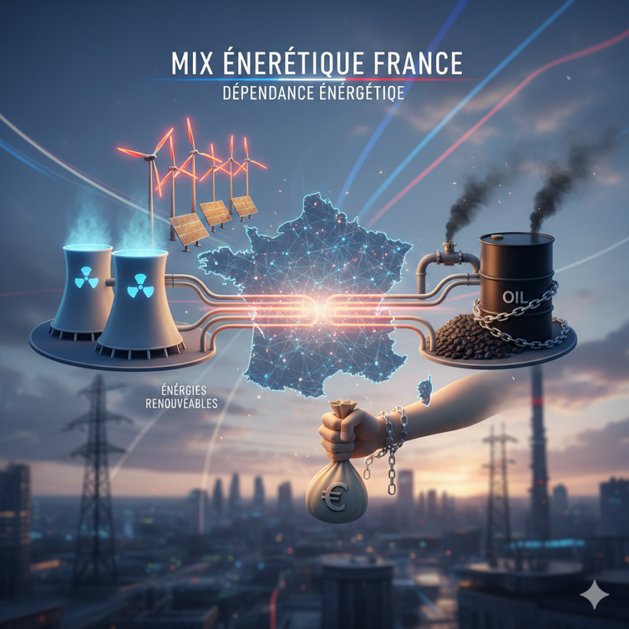 Mix énergétique de la France et dépendance