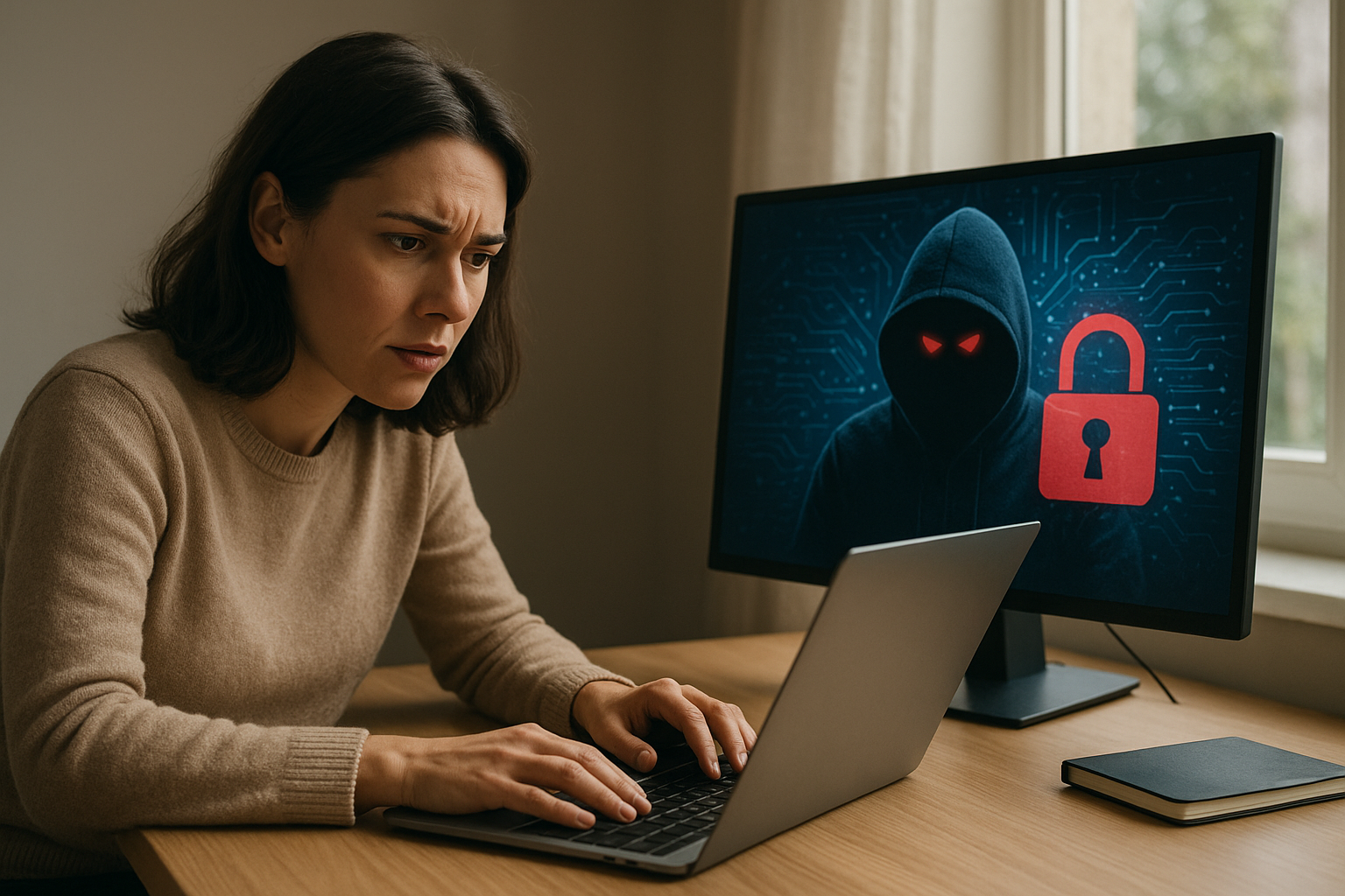 Illustration de l’article : L’IA devient-elle assez puissante pour automatiser les cyberattaques ?